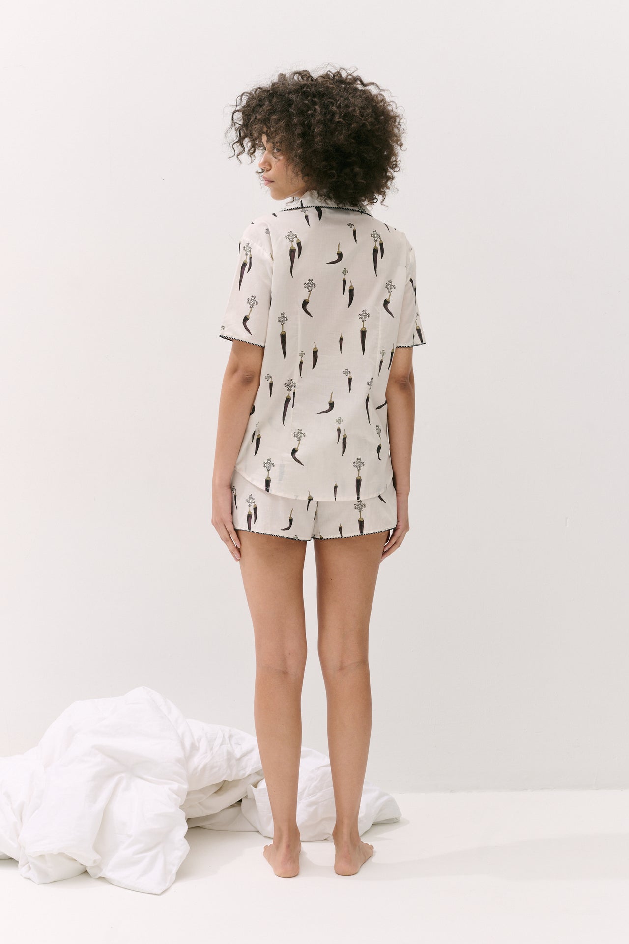 Short Pyjama Set Picante Cream
