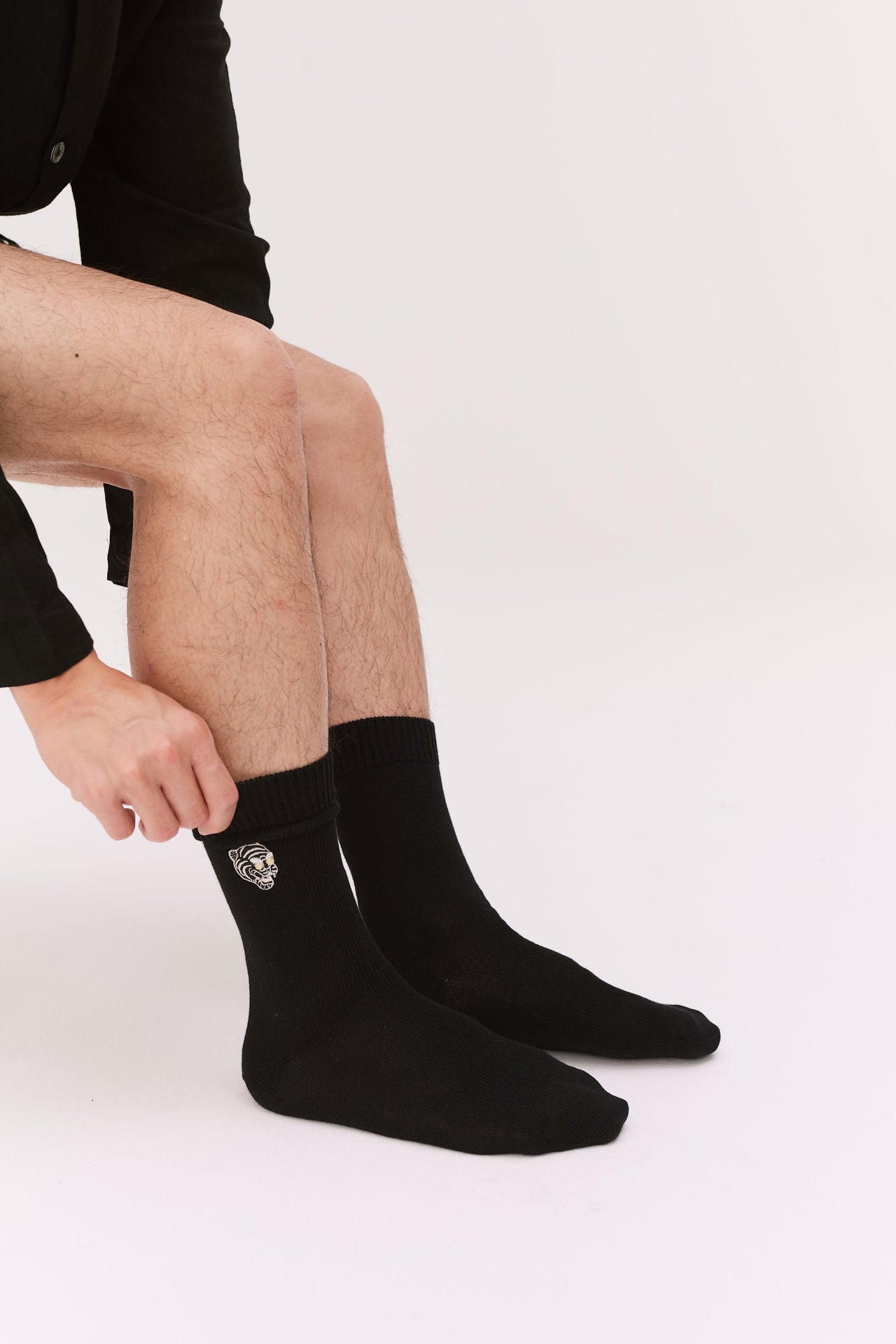 Men’s Socks Tiger Black/Cream
