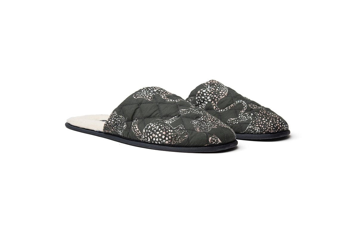 Men's Slippers The Jag Print Green